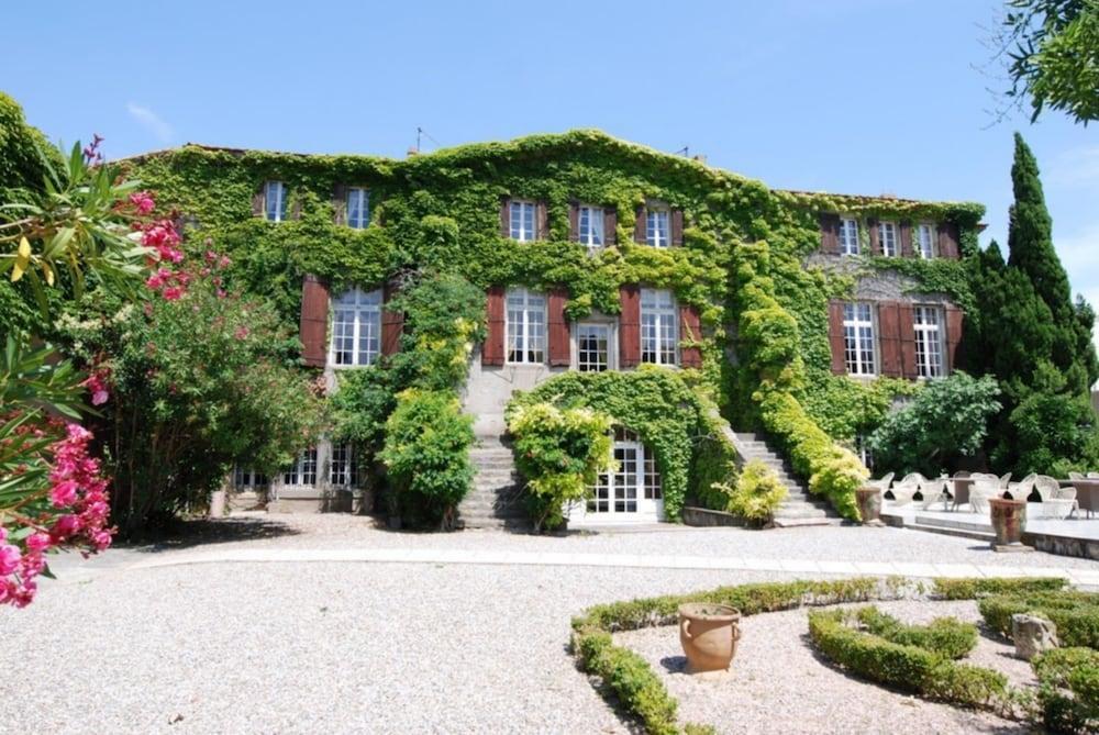 Chateau De Floure - Spa Et Piscine Exterieure Chauffee Carcassonne Exterior foto