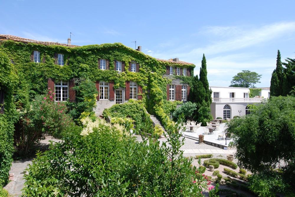 Chateau De Floure - Hotel, Restaurant, Spa Et Piscine Exterieure Chauffee Exterior foto